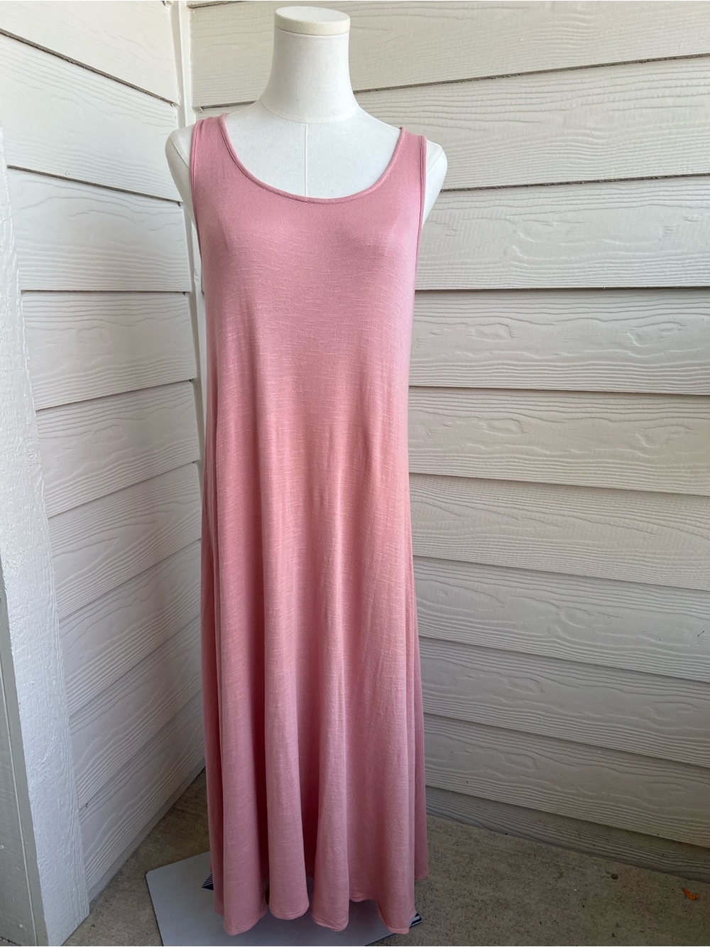 Pink Lily - Pink Midi Tank Dress - Small